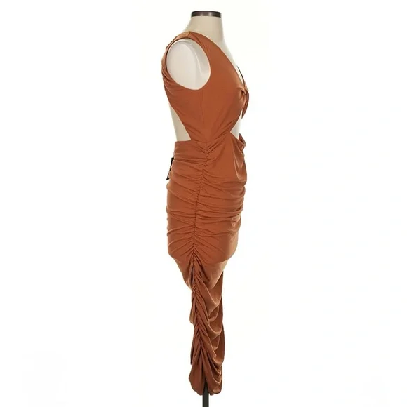 Michael Costello x REVOLVE April Midi Dress in
Terra Cotta Size S - Picture 4 of 6
